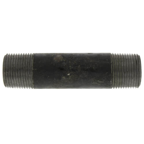 Main product image of 3/4" x 4" Schedule 80 Heavy Duty Black Nipple