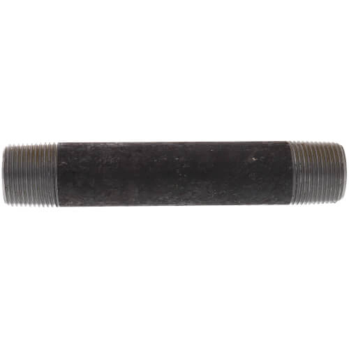 Main product image of 3/4" x 5-1/2" Schedule 80 Heavy Duty Black Nipple