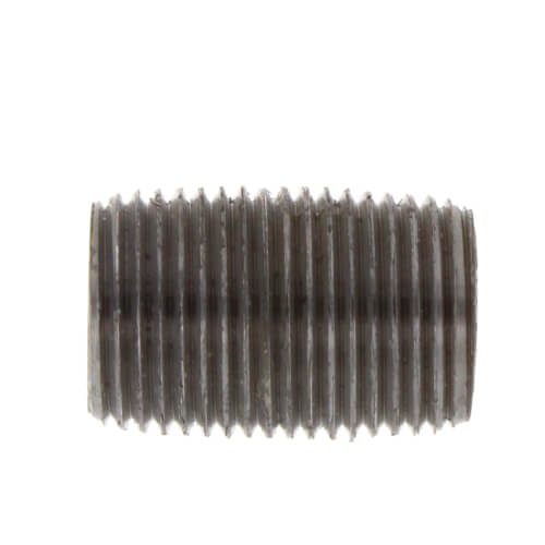 Main product image of 3/8" x Close Schedule 80 Heavy Duty Black Nipple