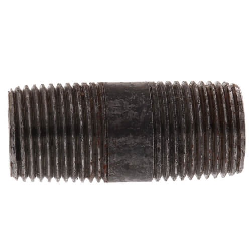 Main product image of 3/8" x 1-1/2" Schedule 80 Heavy Duty Black Nipple