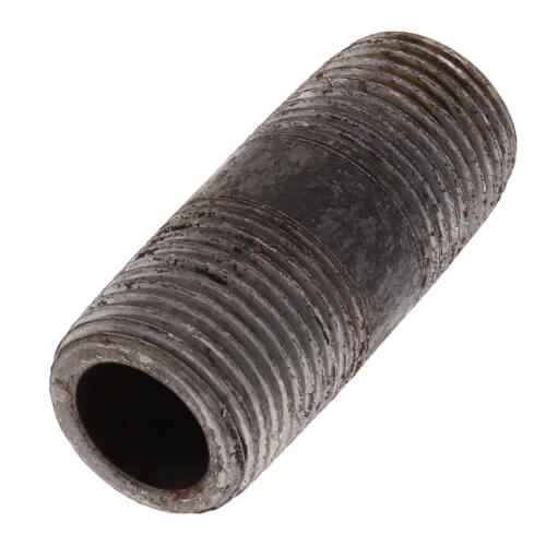 Main product image of 3/8" x 1-1/2" Schedule 80 Heavy Duty Black Nipple