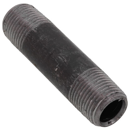 Main product image of 3/8" x 2-1/2" Schedule 80 Heavy Duty Black Nipple