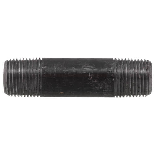 Main product image of 3/8" x 2-1/2" Schedule 80 Heavy Duty Black Nipple