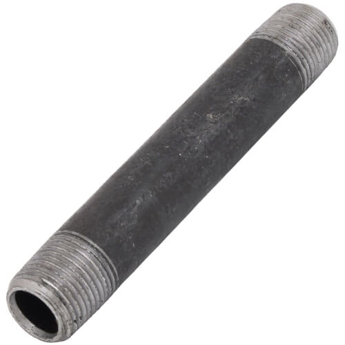 Main product image of 3/8" x 4" Schedule 80 Heavy Duty Black Nipple