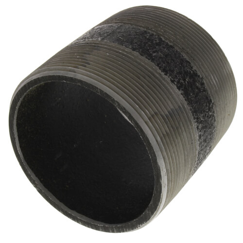 Main product image of 4" x 4" Schedule 80 Heavy Duty Black Nipple