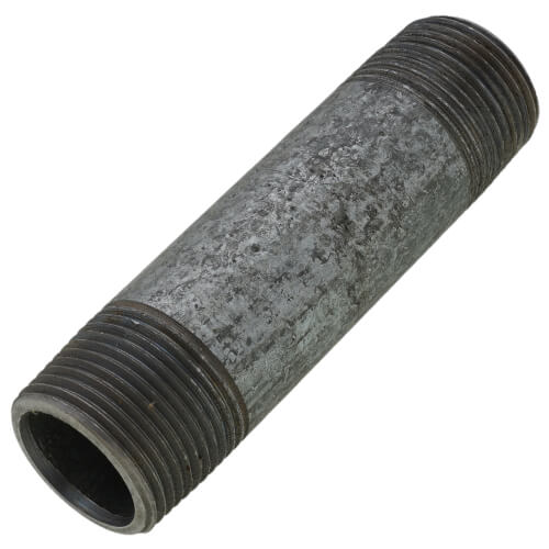 Main product image of 1" x 4-1/2" Schedule 80 Heavy Duty Galvanized Nipple