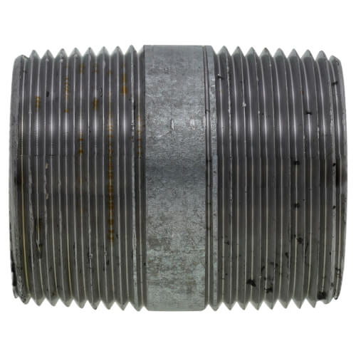 Main product image of 1-1/4" x 2" Schedule 80 Heavy Duty Galvanized Nipple