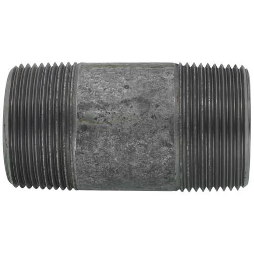 Main product image of 1-1/4" x 3" Schedule 80 Heavy Duty Galvanized Nipple