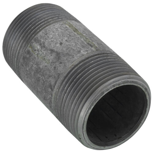 Main product image of 1-1/4" x 3" Schedule 80 Heavy Duty Galvanized Nipple
