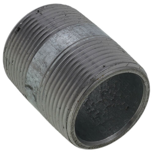 Main product image of 1-1/2" x 2" Schedule 80 Heavy Duty Galvanized Nipple