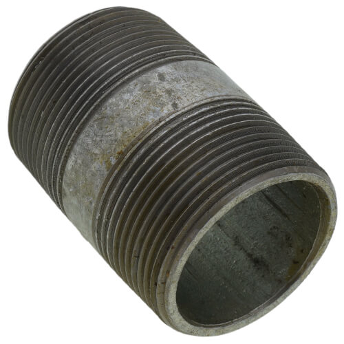 Main product image of 1-1/2" x 2-1/2" Schedule 80 Heavy Duty Galvanized Nipple