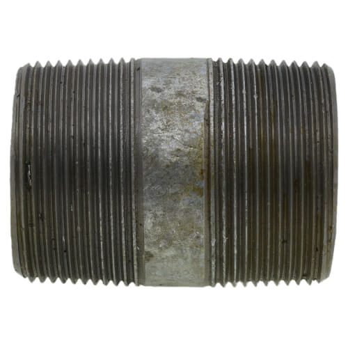 Main product image of 1-1/2" x 2-1/2" Schedule 80 Heavy Duty Galvanized Nipple