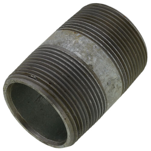 Main product image of 1-1/2" x 2-1/2" Schedule 80 Heavy Duty Galvanized Nipple