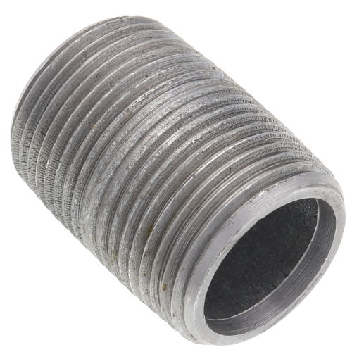 Main product image of 3/4" x Close Schedule 80 Heavy Duty Galvanized Nipple