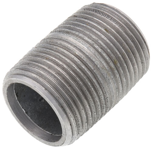 Main product image of 3/4" x Close Schedule 80 Heavy Duty Galvanized Nipple