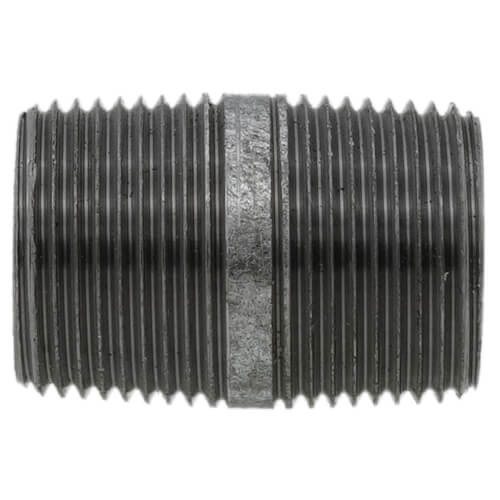 Main product image of 3/4" x 1-1/2" Schedule 80 Heavy Duty Galvanized Nipple