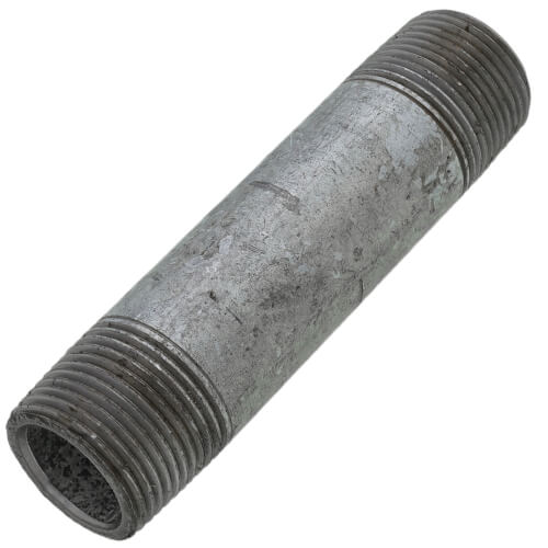 Main product image of 3/4" x 4" Schedule 80 Heavy Duty Galvanized Nipple