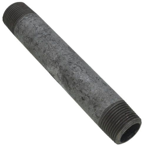 Main product image of 3/4" x 6" Schedule 80 Heavy Duty Galvanized Nipple