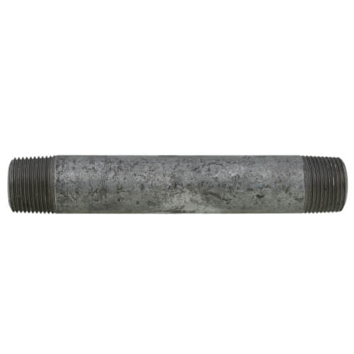 Main product image of 3/4" x 6" Schedule 80 Heavy Duty Galvanized Nipple