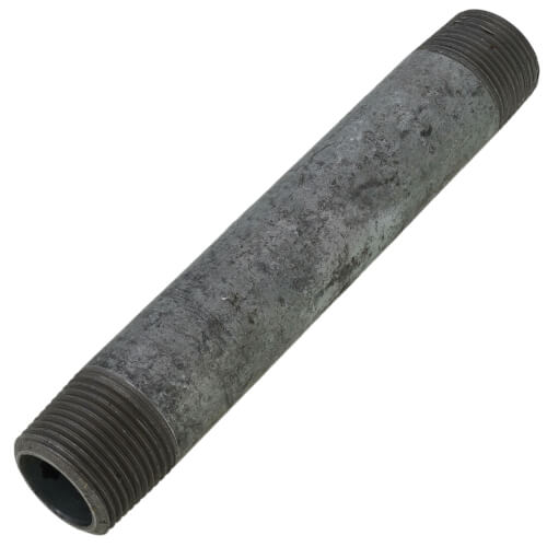 Main product image of 3/4" x 6" Schedule 80 Heavy Duty Galvanized Nipple