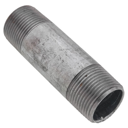Main product image of 1" x 4" Left & Right Handed Galvanized Nipple