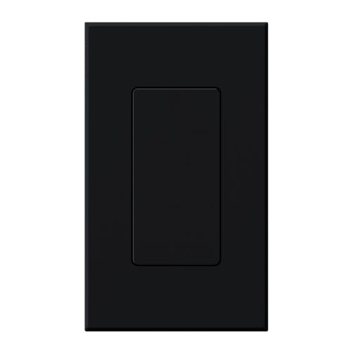 Main product image of Nova T Blank Insert for Architectural Matte Wall Plates, Single Gang Wall Plate Included, Black