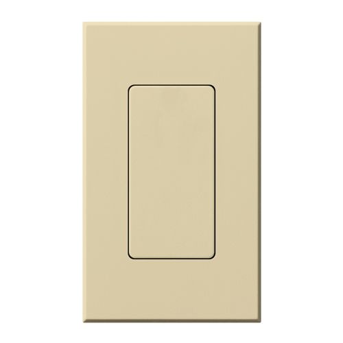 Main product image of Nova T Blank Insert for Architectural Matte Wall Plates, Single Gang Wall Plate Included, Ivory
