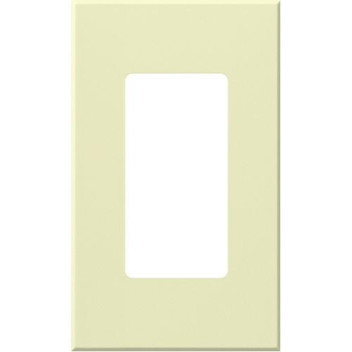 Main product image of Nova T Wall Plate Kit, 1-Gang, Fits Small Accessory/Wall Keypad Insert, No Fins Broken, Matte Finish, Almond