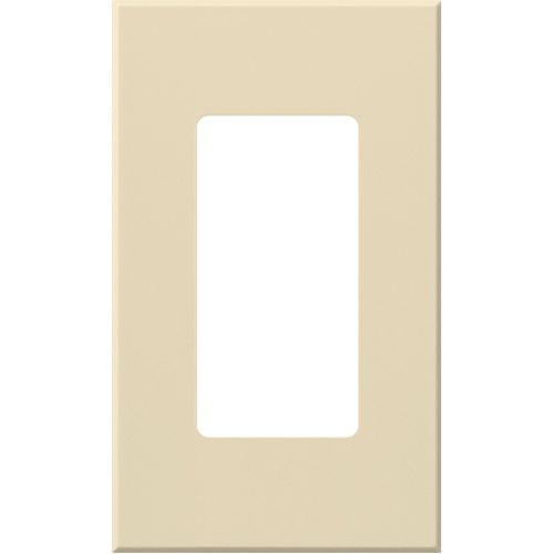 Main product image of Nova T Wall Plate Kit, 1-Gang, Fits Small Accessory/Wall Keypad Insert, No Fins Broken, Matte Finish, Beige