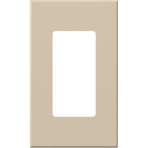 Main product image of Nova T Wall Plate Kit, 1-Gang, Fits Small Accessory/Wall Keypad Insert, No Fins Broken, Matte Finish, Taupe