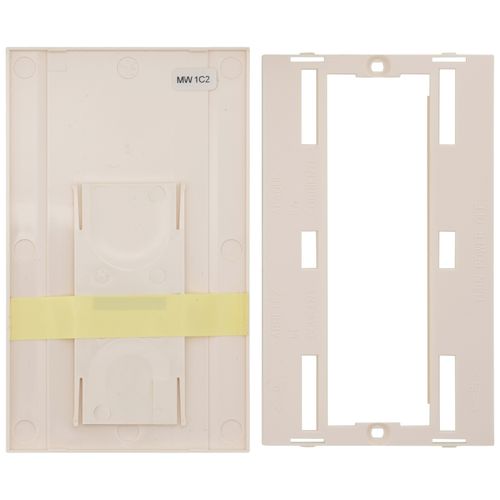 Main product image of Nova T Wall Plate Kit, 1-Gang, Fits 1 Small NovaT/Nova Control, No Fins Broken, Matte Finish, Beige