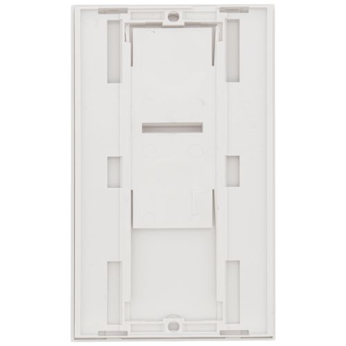 Main product image of Nova T Wall Plate Kit, 1-Gang, Fits 1 Small NovaT/Nova Control, No Fins Broken, Matte Finish, White