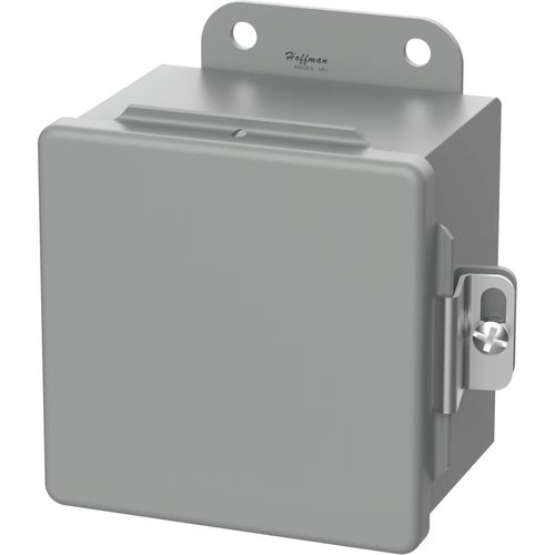 Main product image of 10" x 8" x 4" Continuous Hinge Enclosure Clamps CH Type 12, Mild Steel (Gray), A1008CH
