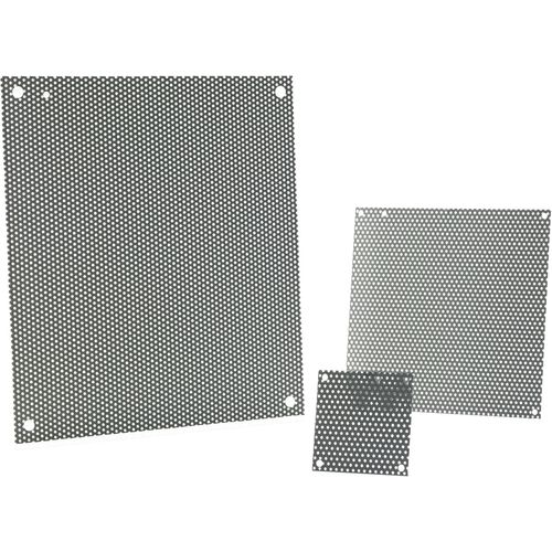 Main product image of 12" x 10" Perforated Panel for Small Enclosure Type 1 and 3R, Steel (Gray), A12N10PP