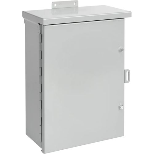 Main product image of 20" x 20" x 8" Medium Drip-Shield Hinged-Cover Type 3R, Steel (Gray), A20R208HCR