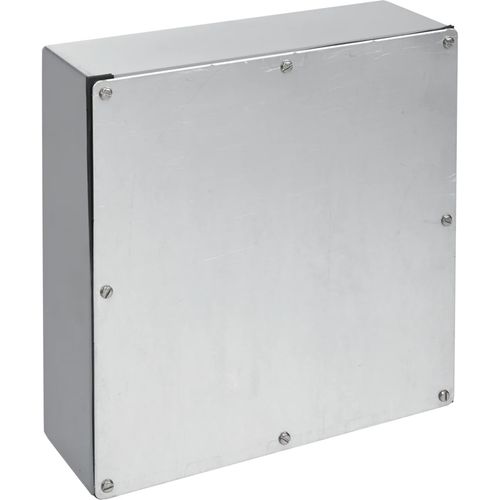 Main product image of 6" x 6" x 4" Screw-Cover Gasketed Type 3, Galvanized, Steel, A664GSC