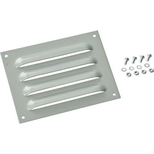 Main product image of 4.50" x 5.50" Louver Plate Kit, inch, Gray ANSI 61, Mild Steel, AVK43
