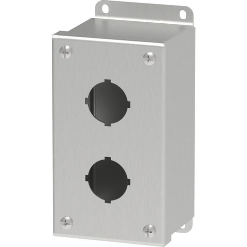 Main product image of Pushbutton Screw Cover Type 4X, 2PBx30.5mm, SS304, E2PBSS