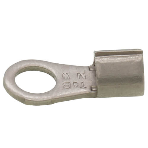 Main product image of #10 Bolt Hole Non-Insulated High Temperature Nickel Alloy Ring Terminal, 16-14 AWG