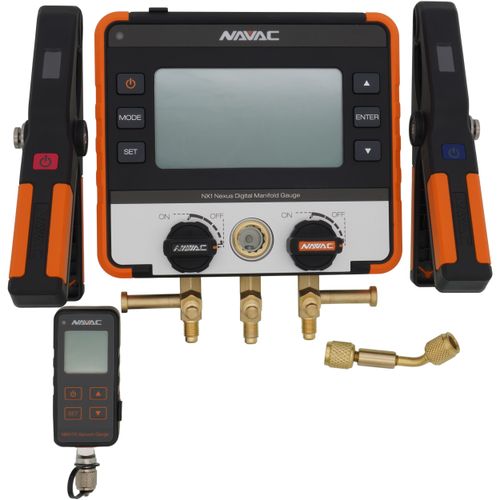 Main product image of Nexus Digital Manifold Gauge Kit w/ Micron Gauge, Bluetooth-Enabled