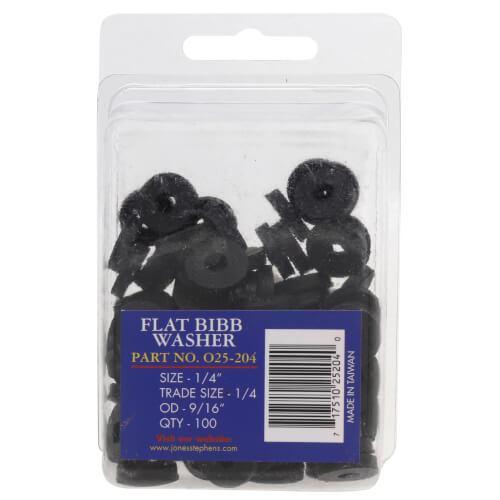 Main product image of 1/4" Flatt Bibb Washer (Box of 100)