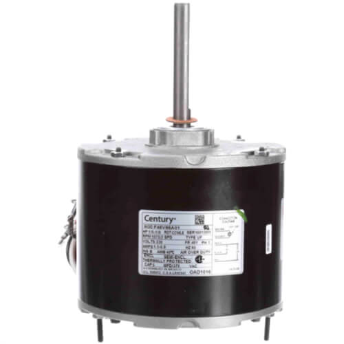 Main product image of 1/5-1/8 HP 230v OEM Replacement Motor, 1 PH, 1075 RPM, 2 Speed, 48 Frame, Semi Enclosed