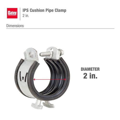 Main product image of 2" IPS Cushion Pipe Clamp