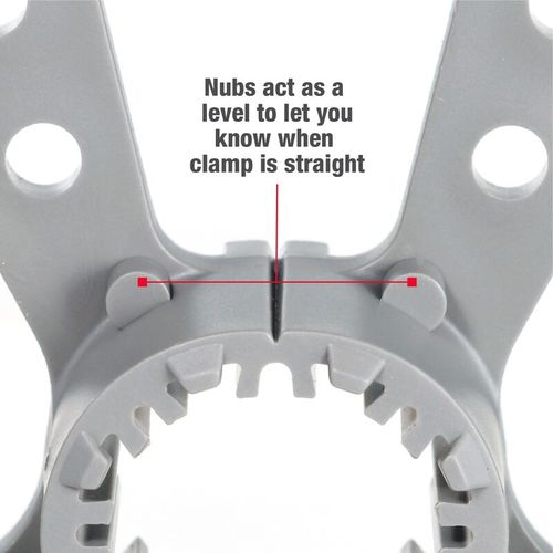 Main product image of 1-1/2" - 2" CTS Combo Pipe Clamp with Insert