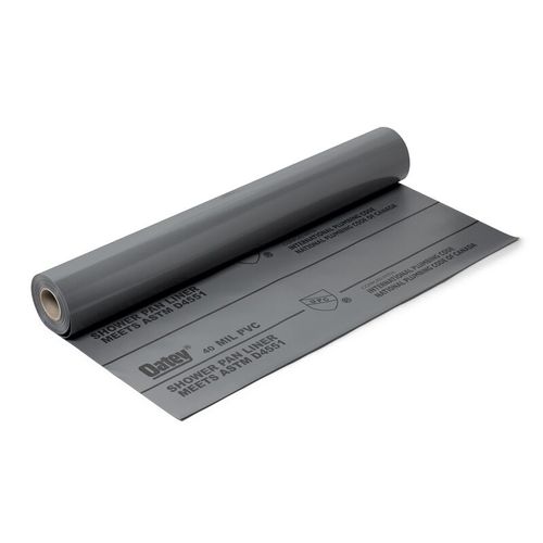 Main product image of 5' x 40' Grey PVC Shower Pan Liner