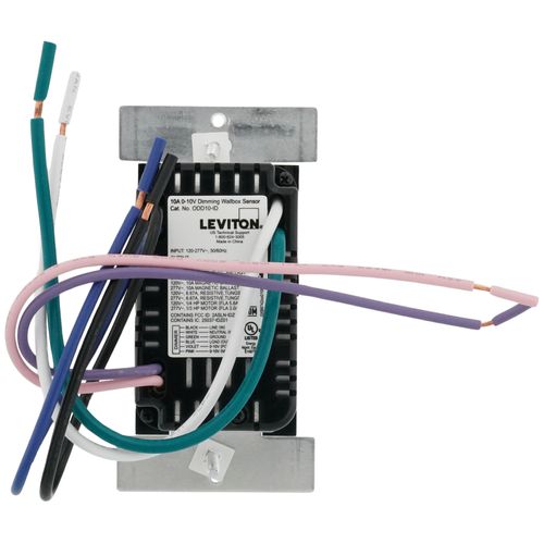 Main product image of Smart Sensor Dimmer, PIR, 0-10VDIM, 120/277 Vac, 1100 Sq. Ft. - White