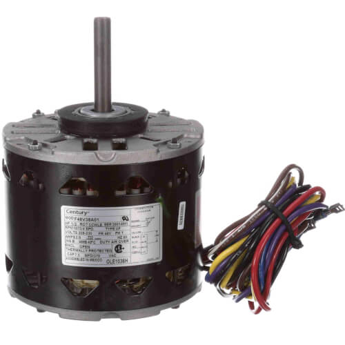 Main product image of 5-5/8" Lennox OEM Motor (208-230V, 1075 RPM, 1/3 HP, 2.6 Amps)