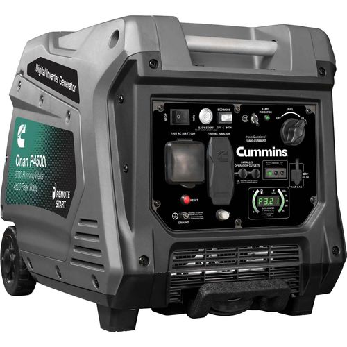 Main product image of Onan 4500 Watt Digital Inverter Gasoline Generator Remote Start, P4500i