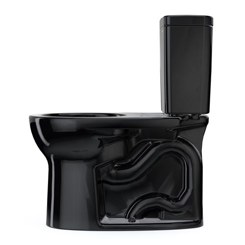 Main product image of CST775CEF#51 Drake 2-Piece Round 1.28 GPF Universal Height Tornado Flush Toilet w/ CEFIONTECT (Ebony)