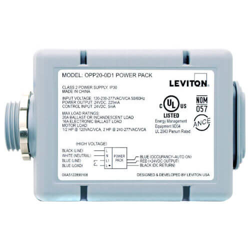 Main product image of Occupancy Sensor Super Duty Power Pack Series w/ Auto & Manual ON- Gray